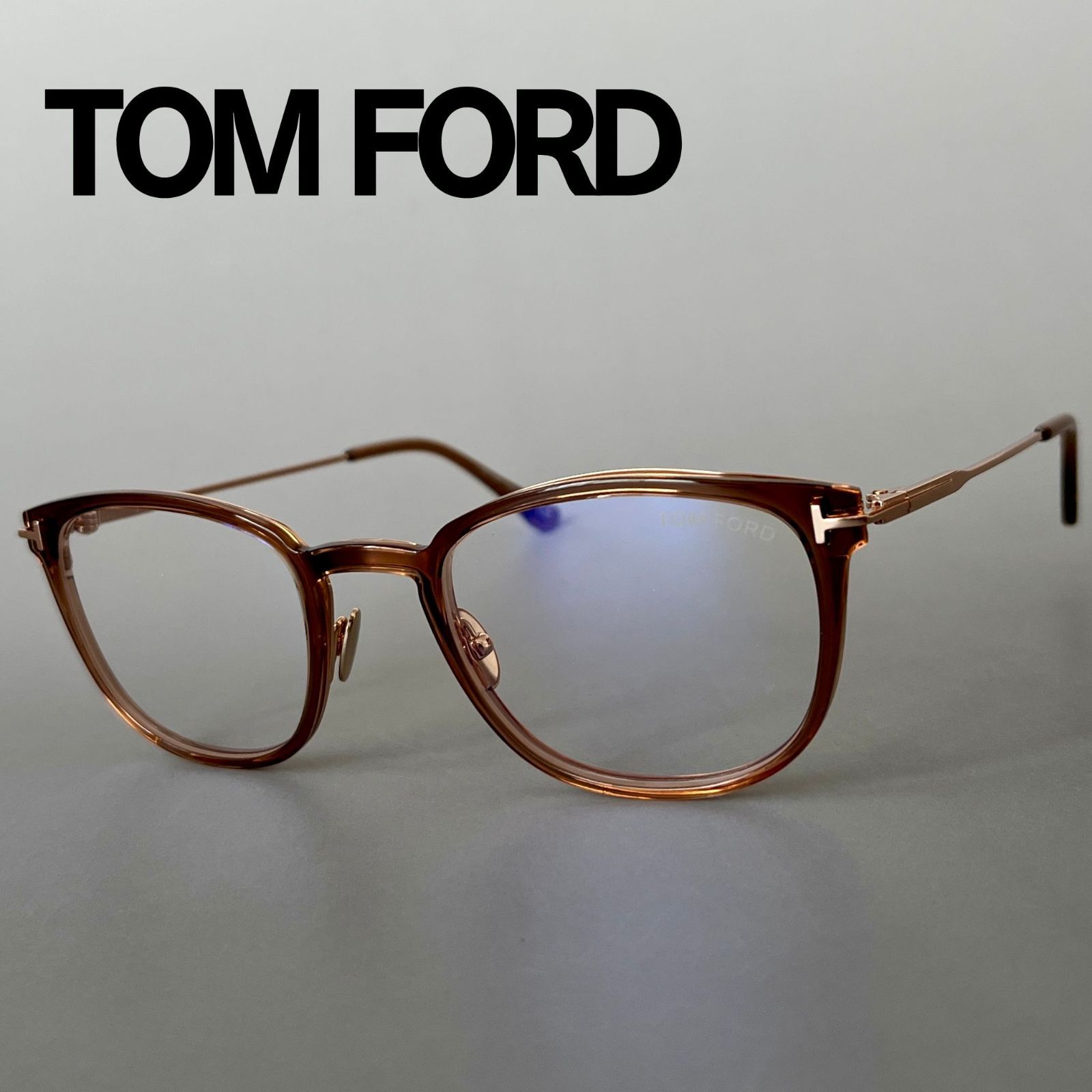 トムフォード メガネ アジアンフィット TOM FORD ウェリントン 新品 