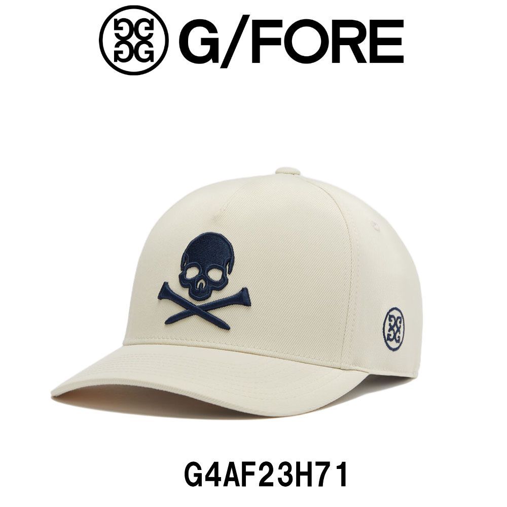 ジーフォア G FORE スカル アンド ティ スナップバック キャップ G4AF23H71