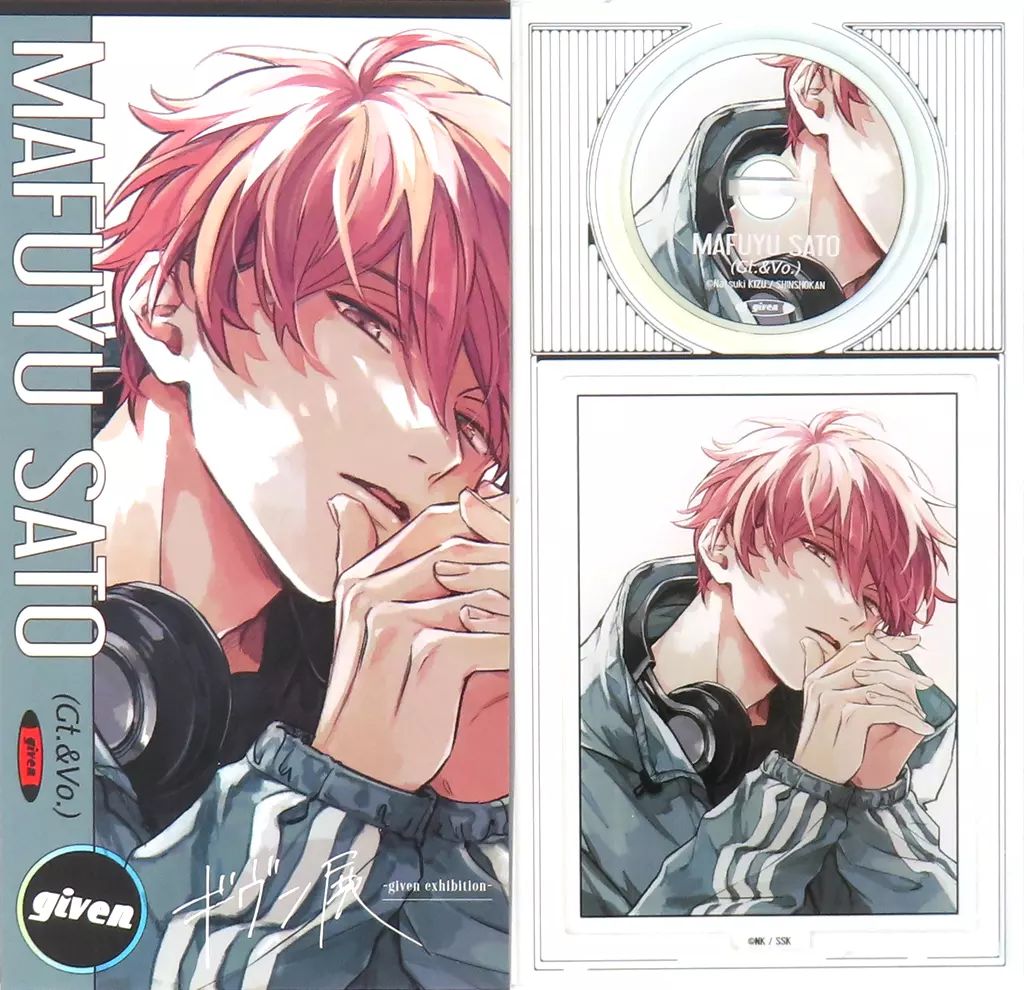 中古】アクリルスタンド・アクリルパネル 佐藤真冬 CD風アクリル