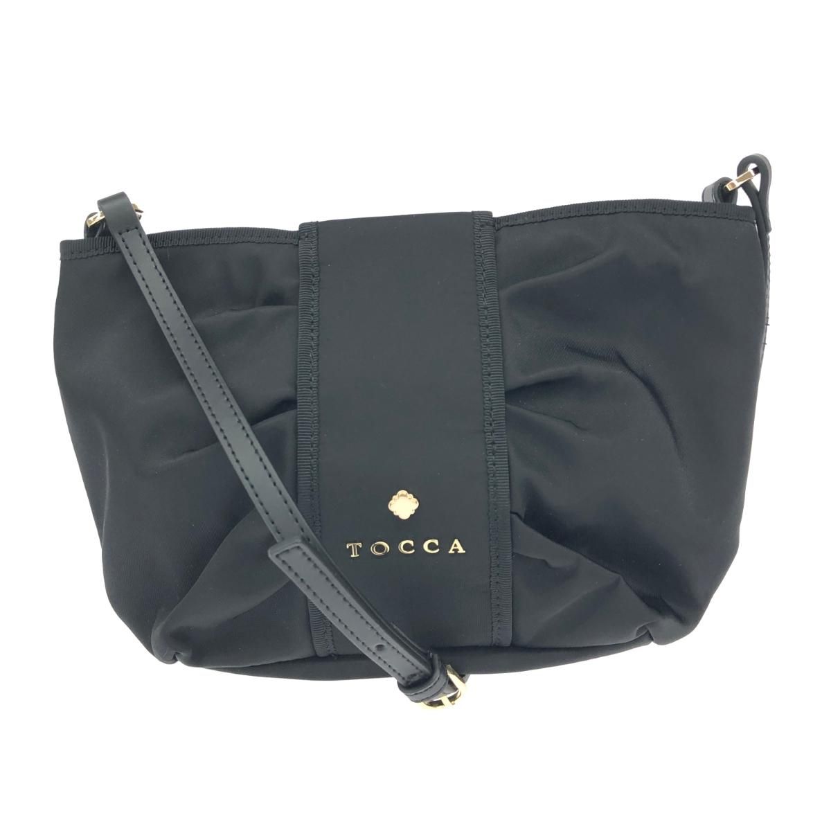 TOCCA トッカ ショルダーバッグ ブラック ナイロン レディース 