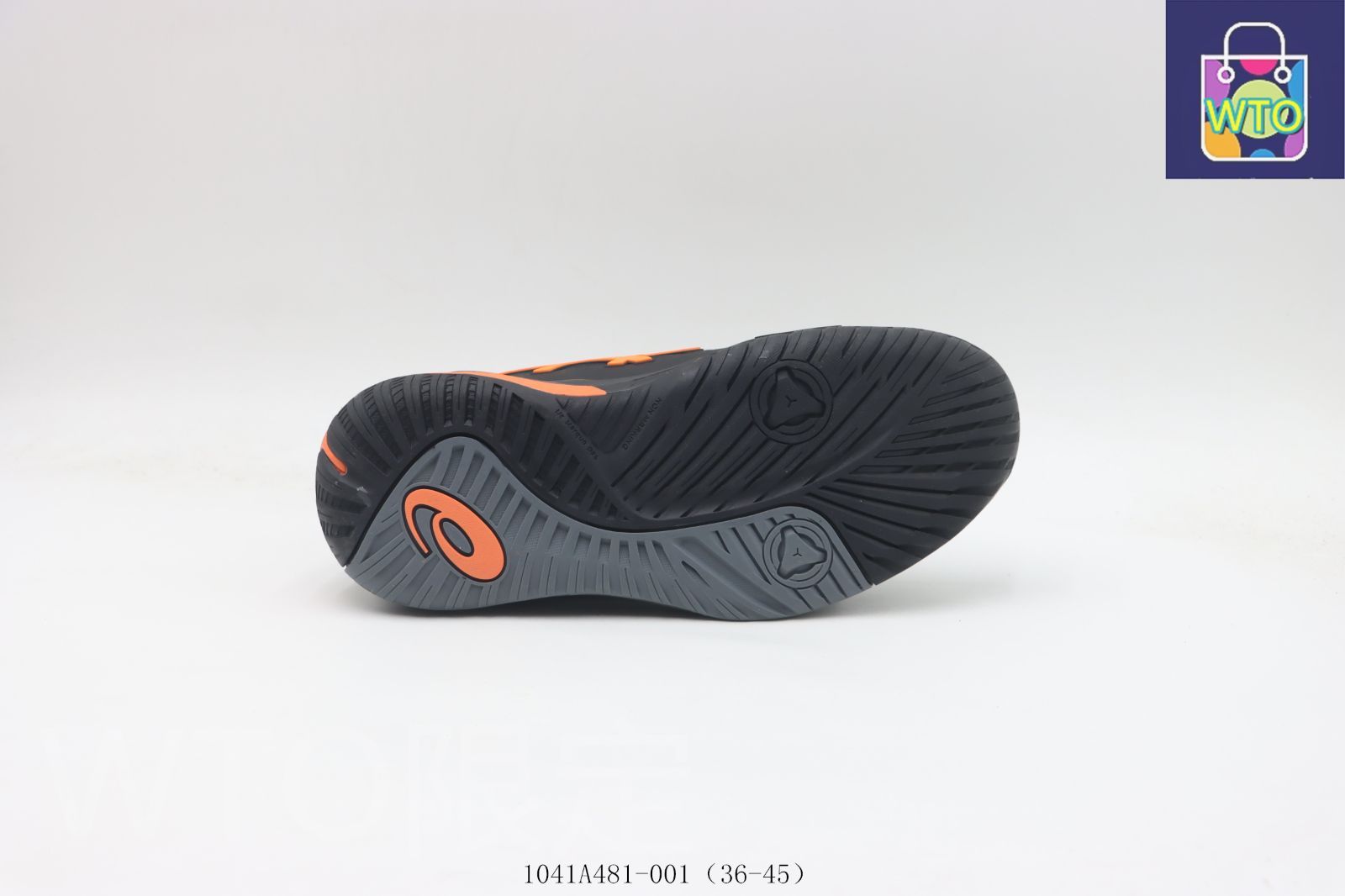 ASICS サッカーシューズ XL-21 黒/オレンジ ASICS サッカーシューズ XL-21 黒/オレンジ
