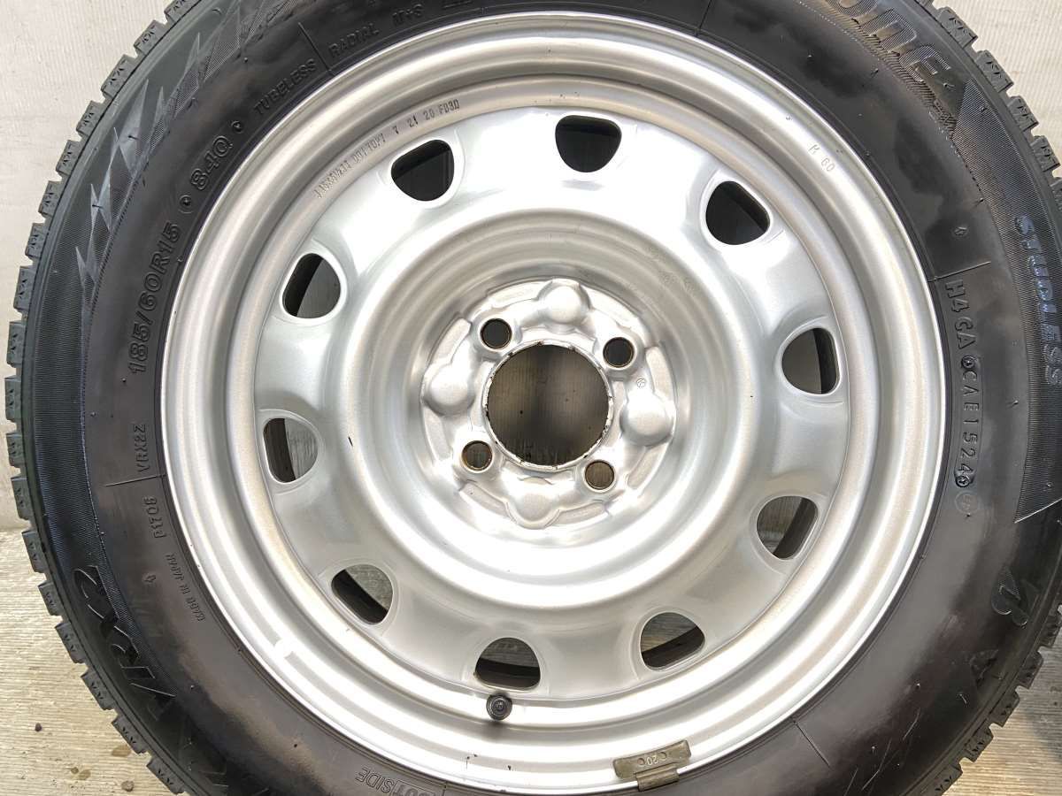 B『全国送料無料』185/60R15 ブリヂストン中古タイヤ 2本 B『全国送料無料』185/60R15 ブリヂストン中古タイヤ 2本 楽天