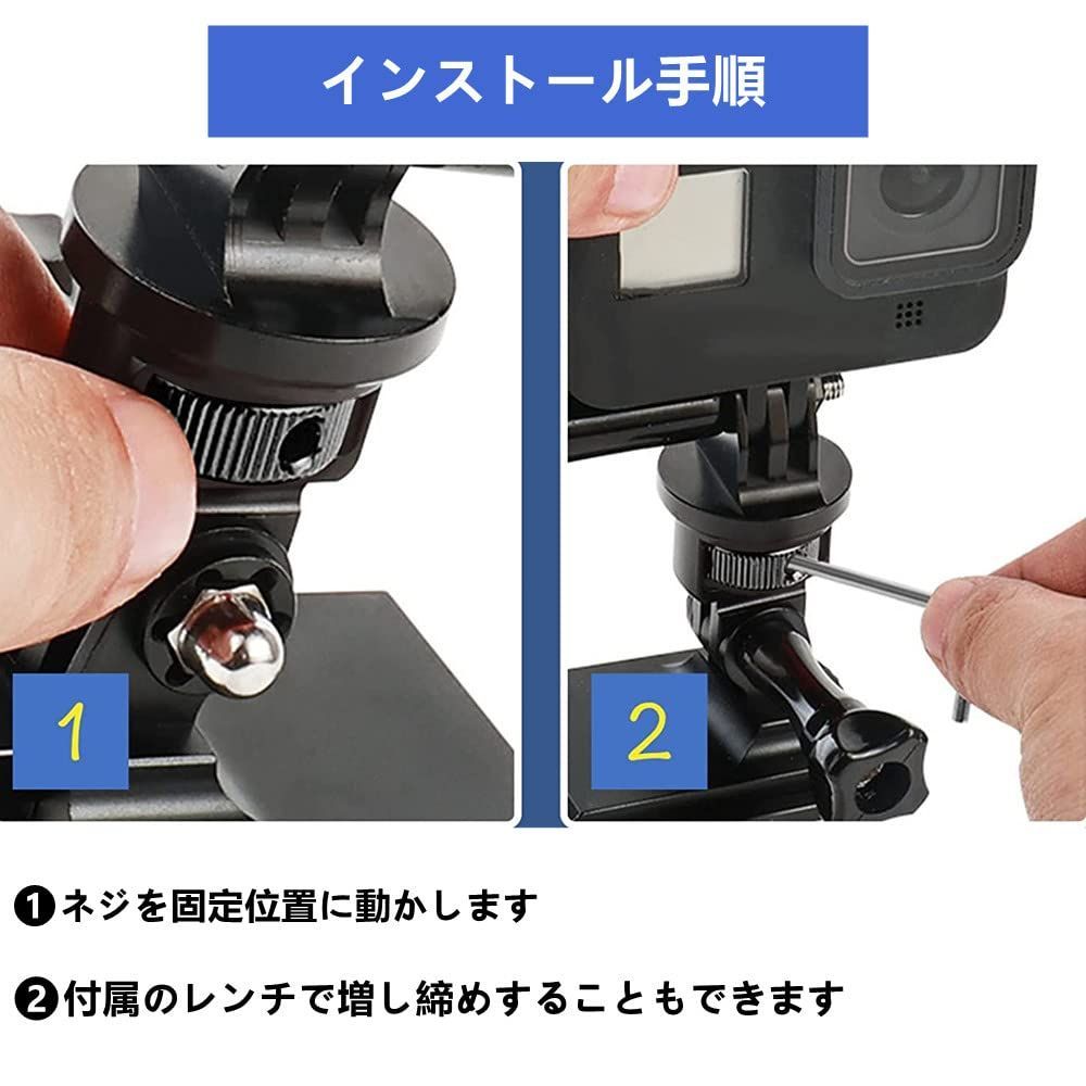 グランドセール 変換アダプター ミニ三脚マウント 4トライポッドアダプター GoPro用 GP規格 →カメラネジ 4規格 に変換