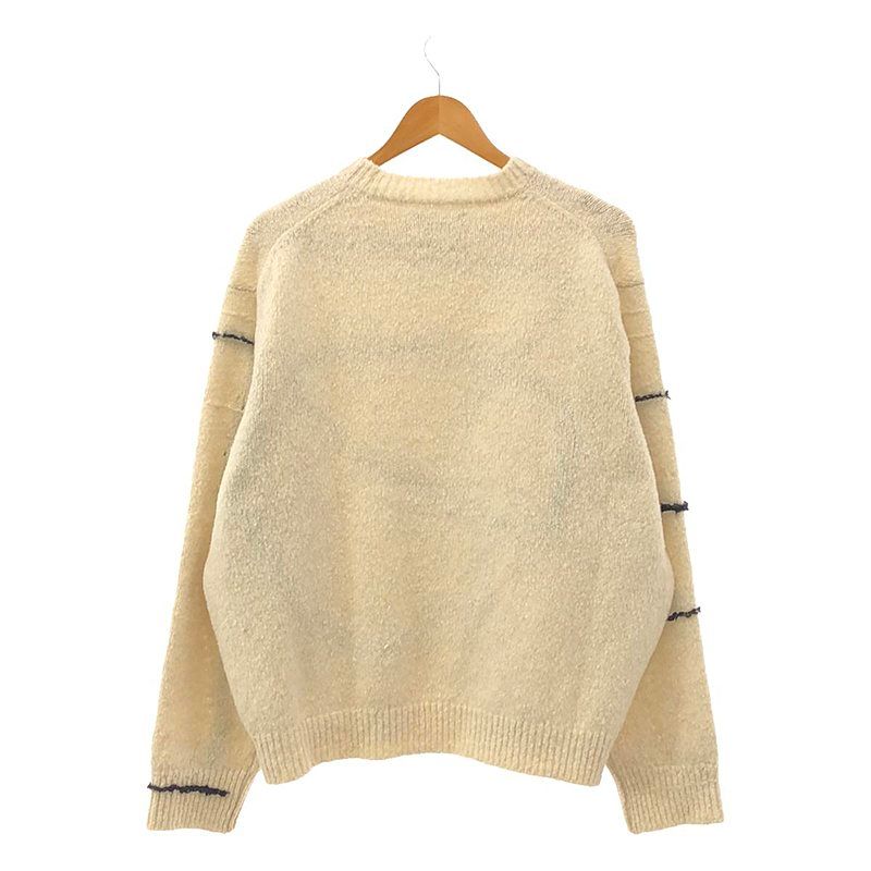 美品】 YOKE / ヨーク | 2023AW | CONTINUOUS LINE EMBROIDERY SWEATER