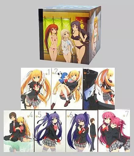 アニメBlu-ray Disc リトルバスターズ!～Refrain～ 初回生産 版 全7巻セット とらのあな全巻収納BOX付き