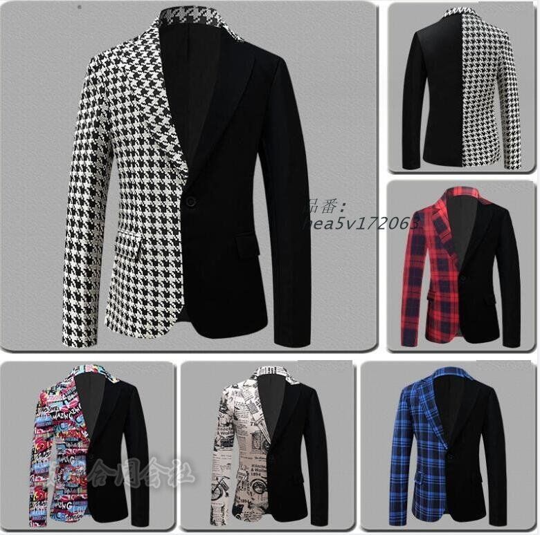 司会者フォーマルスーツ スーツセット 男性 ジャズダンス衣装 ステージ衣装 演出服 パーティー ジャケット イベント パンツ hea5v172063