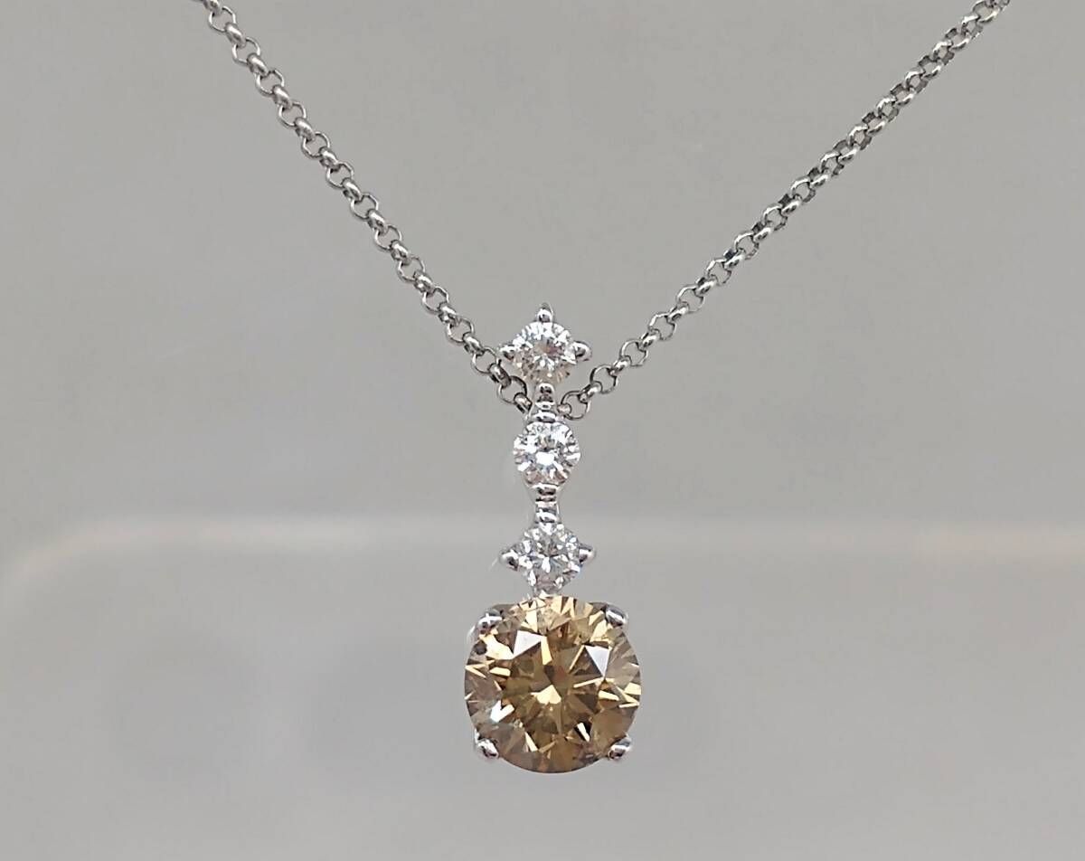 PT850/900プラチナ　ダイヤモンド　ネックレス プラチナ900 プラチナ850 ダイヤモンド ネックレス J364716 | ユキザキ