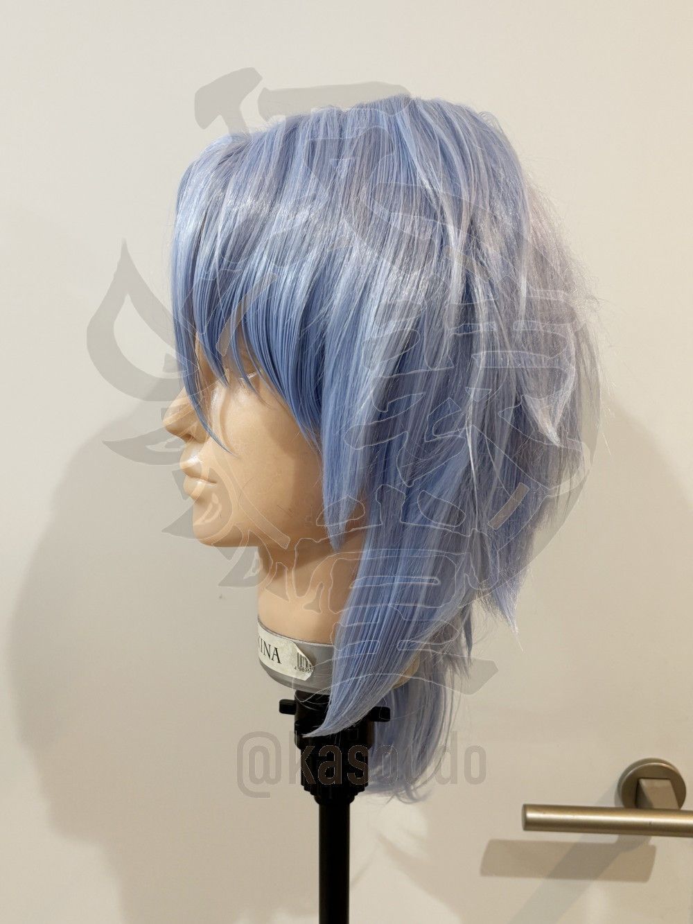 セット済み】原神 神里綾人 コスプレ ウィッグ 三分妄想1⁄3Delusion】原