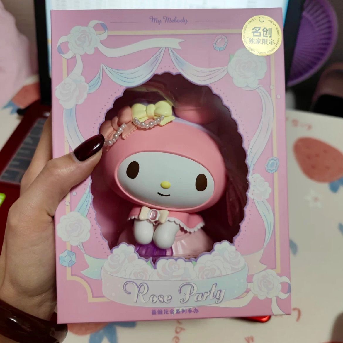 中国限定 MINISO 薔薇のお茶会 クロミ マイメロディー フィギュア Amazon.co.jp: 海外限定 miniso クロミちゃん 薔薇のお茶会