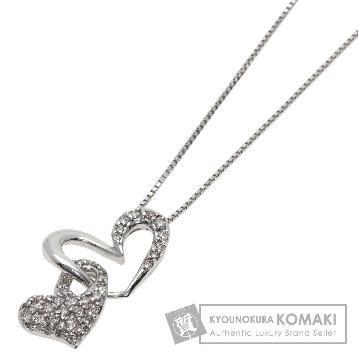 SELECT JEWELRY セレクトジュエリー ダブル ハートモチーフ 