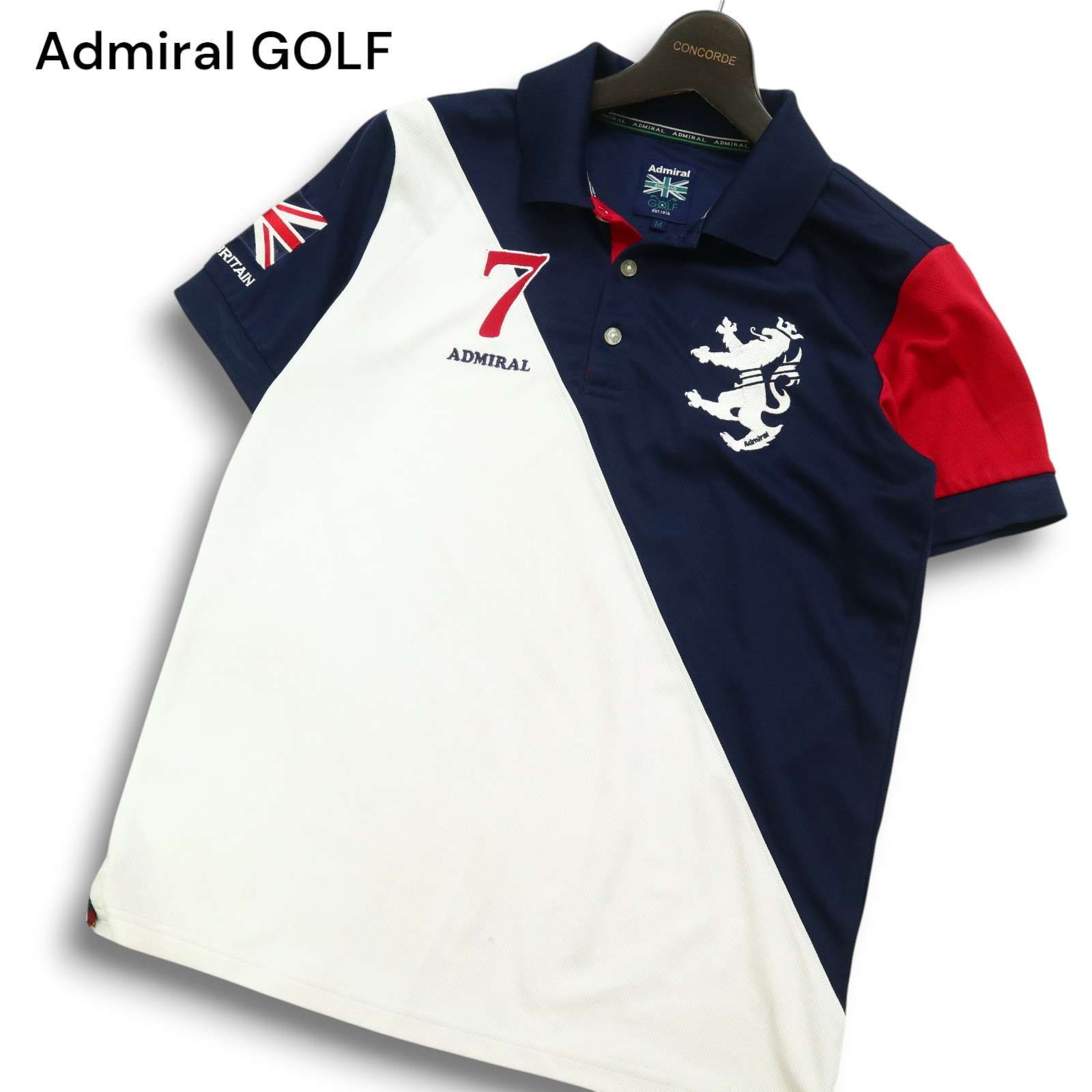 未使用】Admiral GOLF 半袖ポロシャツ プリント柄 (LL) - メルカリ
