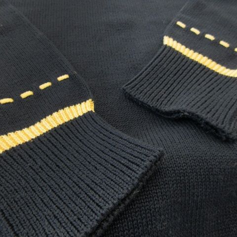 セリーヌ CELINE ヴィンテージ ニット セーター Vネック 馬車 ロゴ