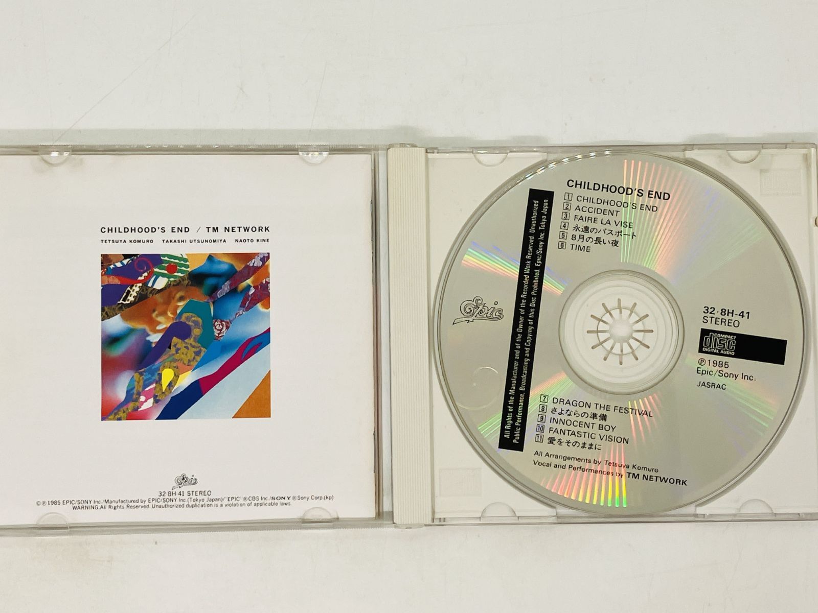 CD TM NETWORK / CHILDHOOD'S END / TMネットワーク 8月の長い夜