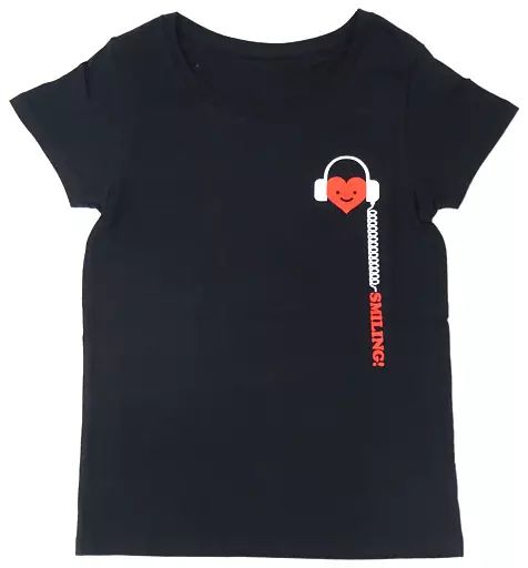 新作登場，大得価 【中古】衣類 宮野真守/左胸ロゴ Tシャツ ブラック Sサイズ 「MAMORU MIYANO 2nd LIVE TOUR 2009 ～SMILING!～」 Tシャツ・アパレル