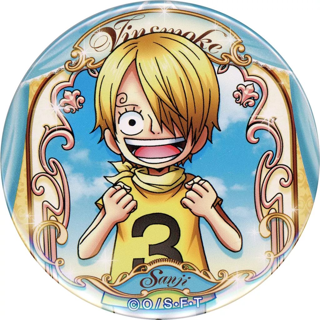 中古バッジ・ピンズ 全10種セット 「ワンピース コレクション缶バッジ