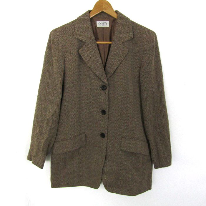 コスティ テーラードジャケット 未使用 ウール混 アウター 日本製  
