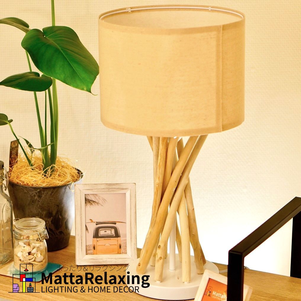 DRIFT WOOD TABLE LAMP ドリフトウッド テーブルランプ 流木のテーブル