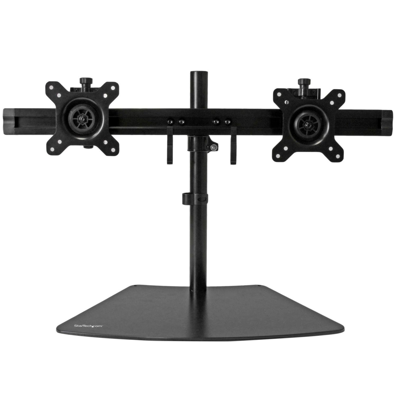 StarTech.com デュアルモニタースタンド 2面対応液晶ディスプレイモニター台 ARMBARDUO