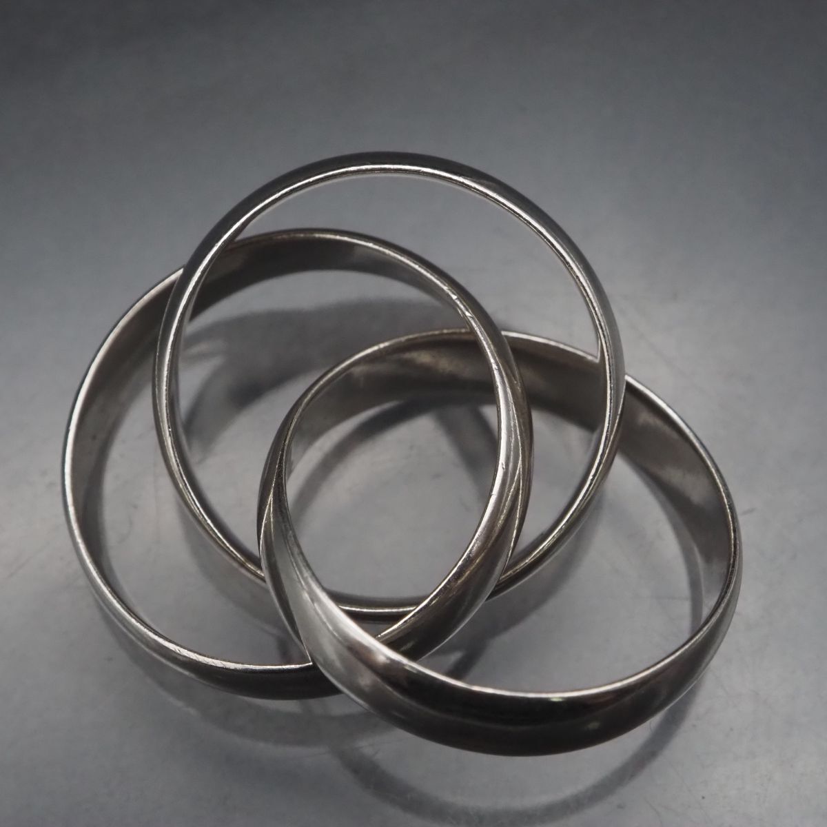ヴィンテージ シルバー 3連 リング silver925 シルバー925 三連リング