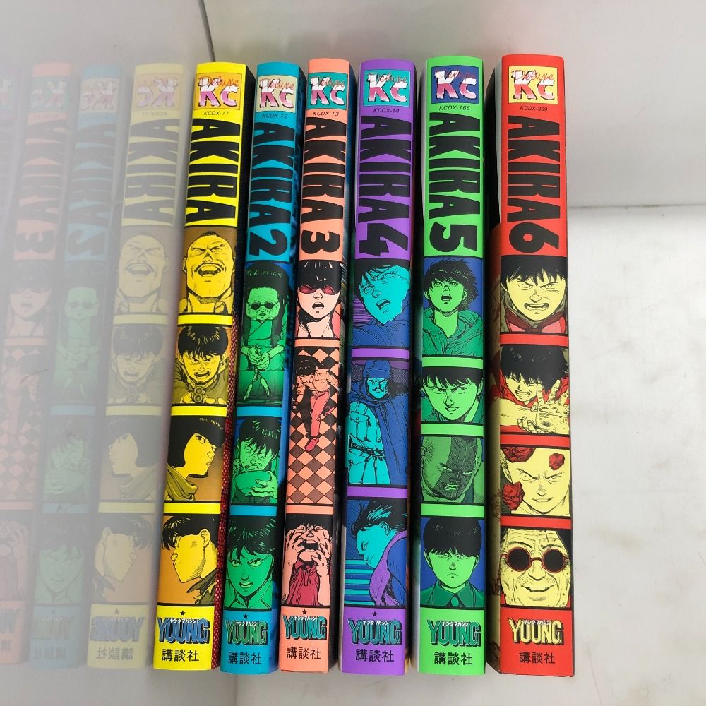 02w11329 AKIRA 1-6 全巻セット大友克洋 デラックス版 講談社【中古品】