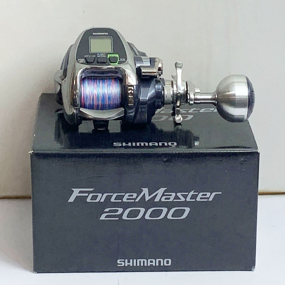 SHIMANO - ★★SHIMANO シマノ 16 フォースマスター 2000 電動リール　箱・取説・ケーブル付 03601 SHIMANO シマノ 16 フォースマスター 2000 電動リール 箱・取説
