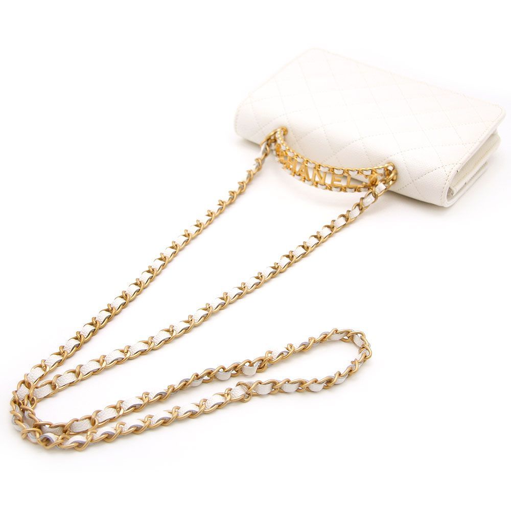 W12-038 CHANEL シャネル チェーン ストラップ ココマーク 金金具 W12-038 CHANEL シャネル チェーン ストラップ ココマーク 金金具