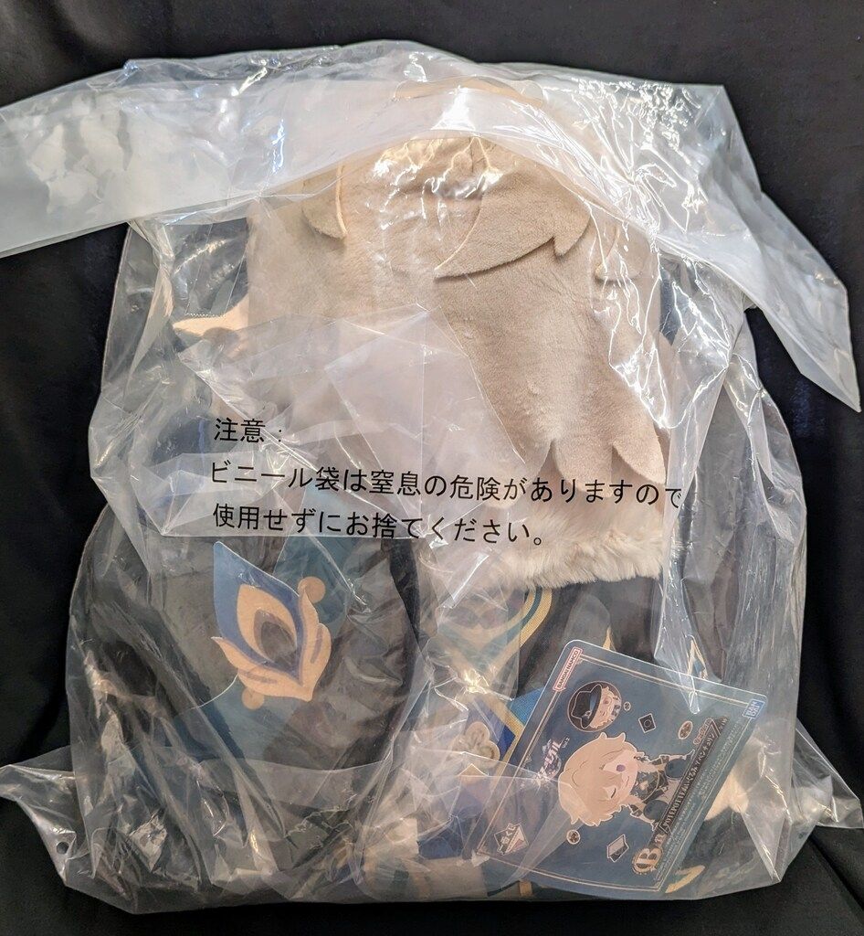崩壊スターレイル　一番くじ　B賞 POTEPOTTEぬいぐるみ アベンチュリン 一番くじ 崩壊スターレイル B賞 POTEPOTTEぬいぐるみ