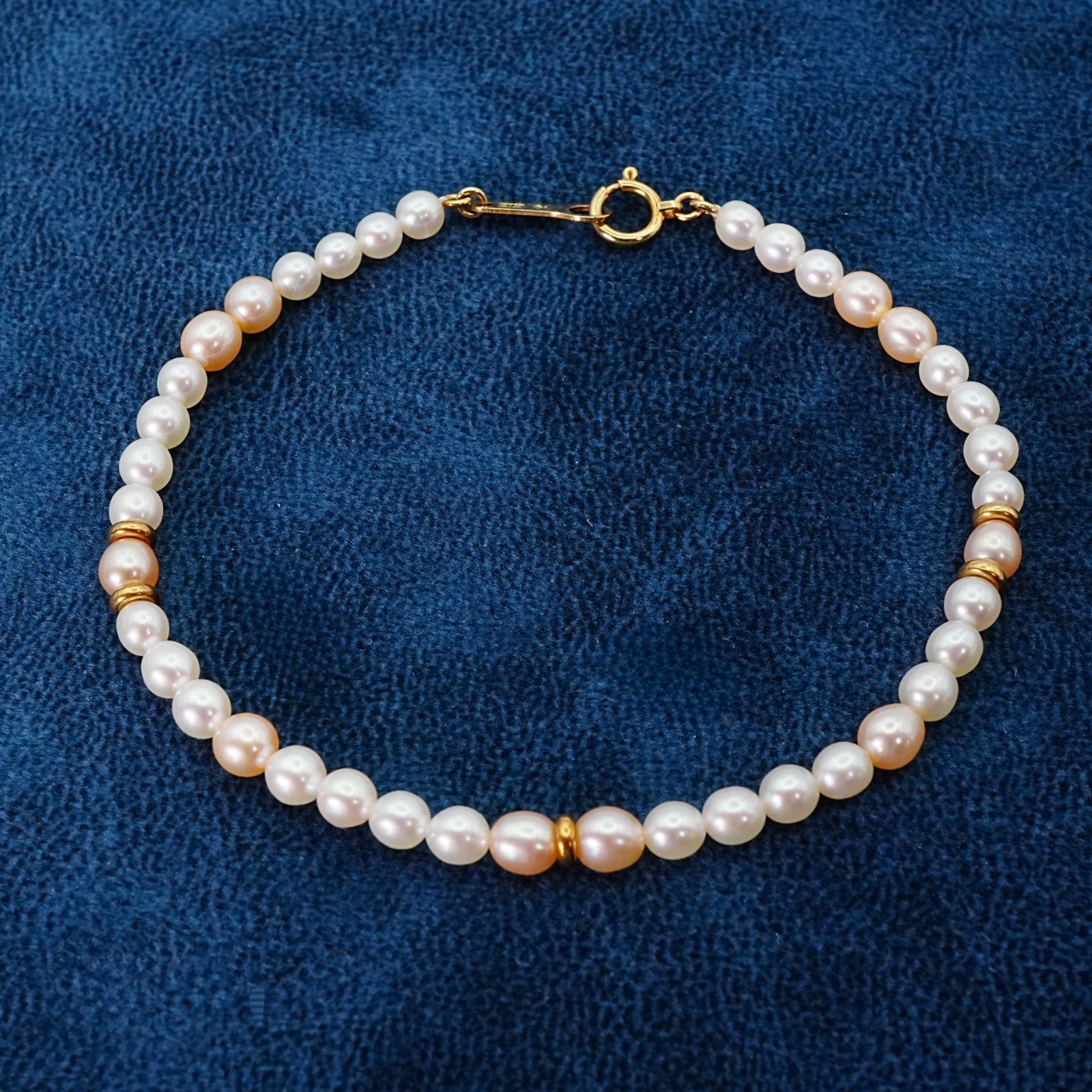 田崎真珠 バイカラー ベビーパール ブレスレット K18/25-1171S - メルカリ
