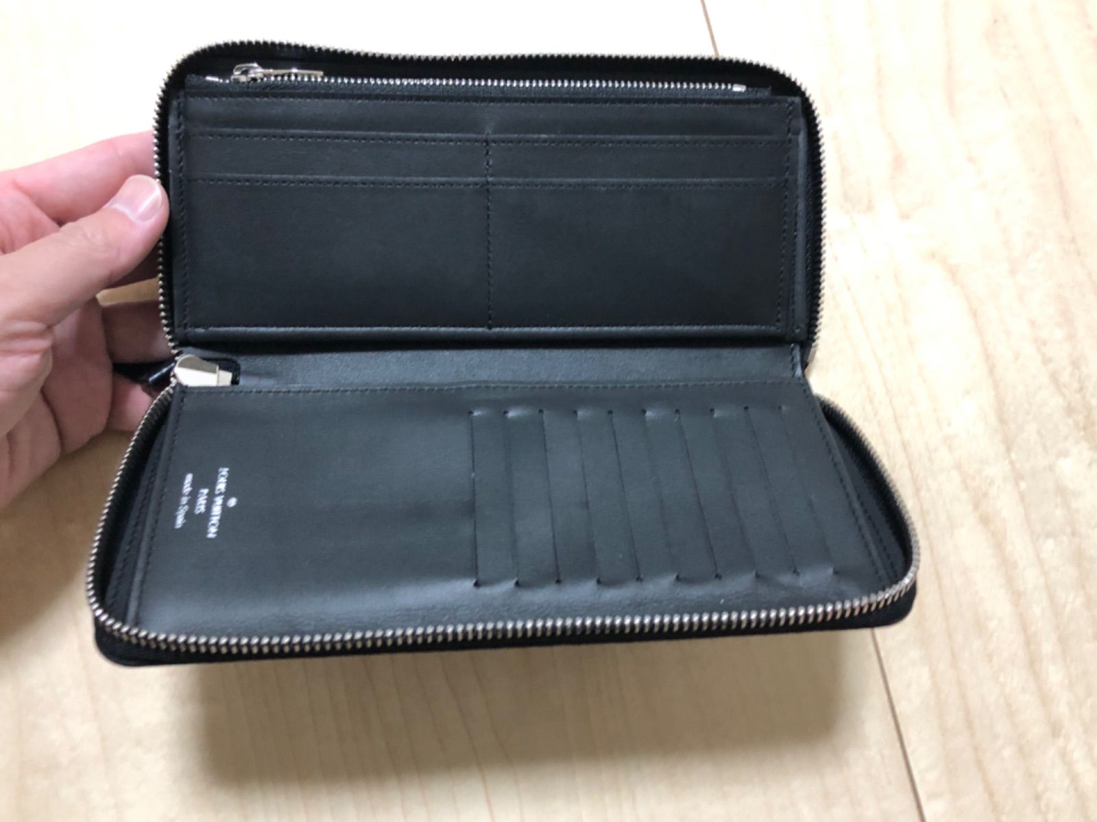 限定品 現入手不可 ルイヴィトン トリヨンレザー長財布 サークルロゴ