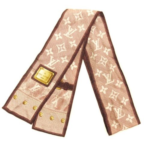 ルイヴィトン LOUIS VUITTON モノグラム バンドー ニューデニム