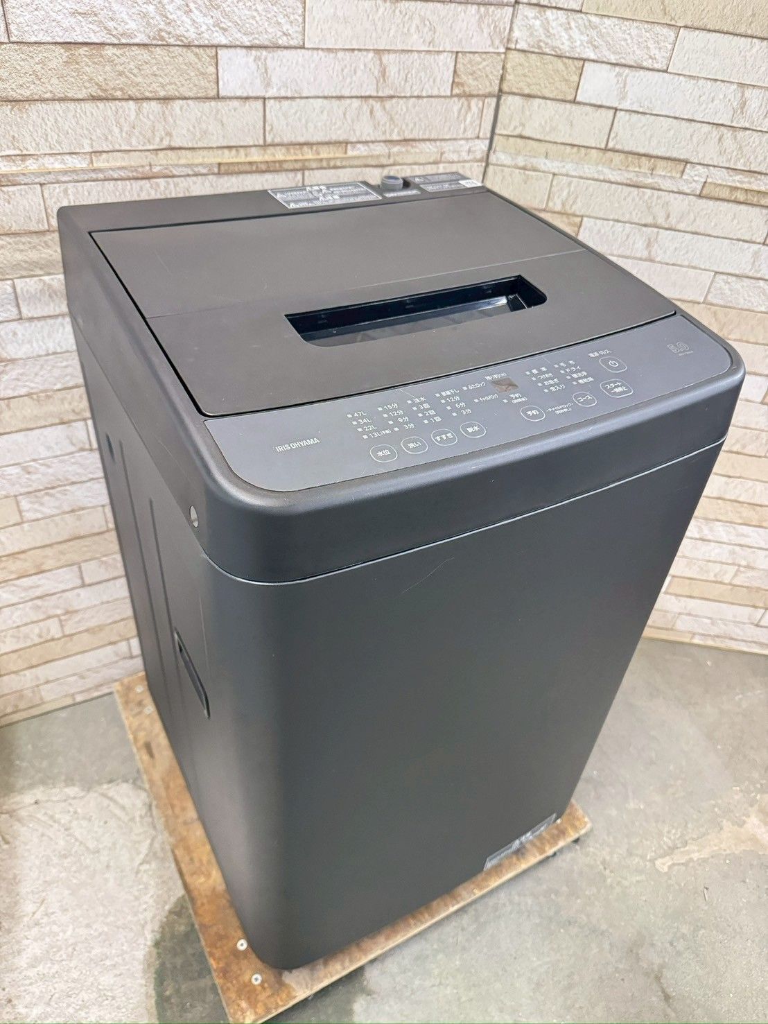 高年式 大阪 3か月保障付き 洗濯機 アイリスオーヤマ 5kg 2025年 IAW-T504 SS-25