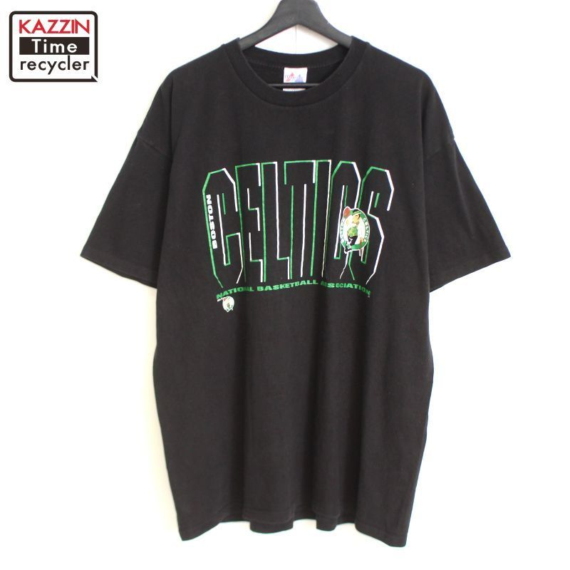90s USA製 NBA vintage majestic ボストン・セルティックス 半袖Ｔシャツ メンズ 表記XXLサイズ