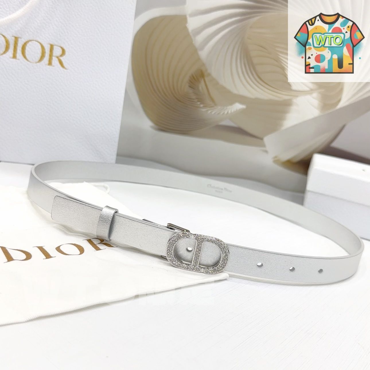 Dior ディオール エレガント ファッションベルト04-1 - メルカリ