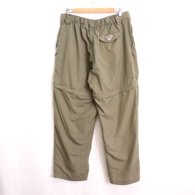 Columbia PFG 2way コンバーチブルパンツ M メンズ 00s Columbia PFG 2WAY デタッチャブル パンツ メンズ 表記L