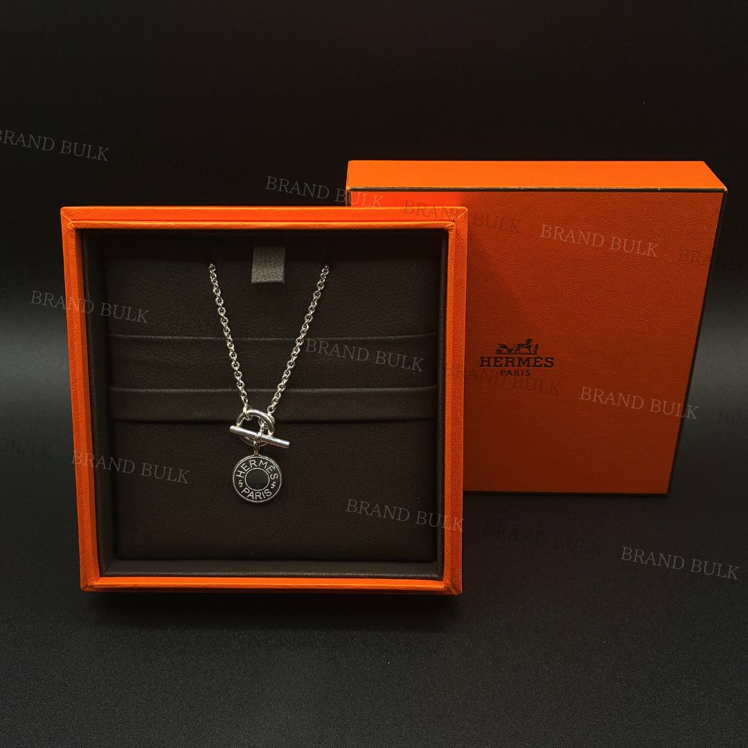 【極美品】HERMES アミュレット H エクスリブリス セリエ ネックレス 極美品】HERMES アミュレット H エクスリブリス セリエ
