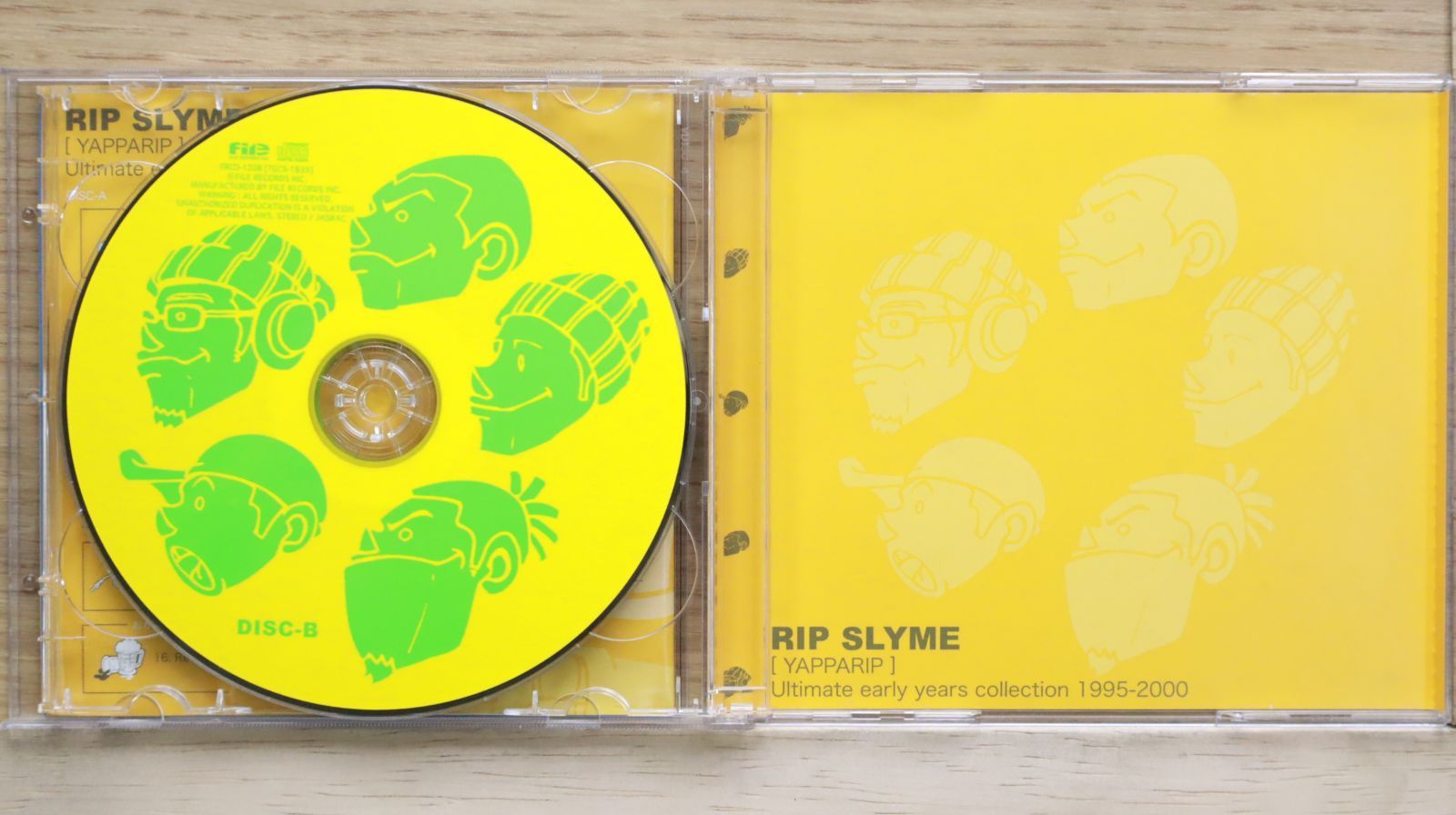 国内盤CD☆リップスライム/RIP SLYME□ YAPPARIP (初回限定盤