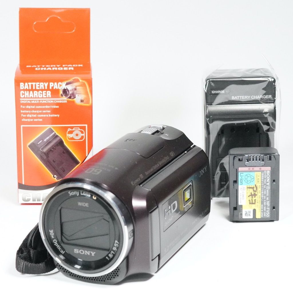 SONY ソニー HDR-CX670 ホワイト 元箱 動作OK 返金保証 /2126