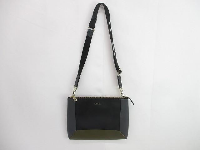 優 ポールスミス Paul Smith ショルダーバッグ ボディバッグ バック 2way ブラック 黒 ユニセックス