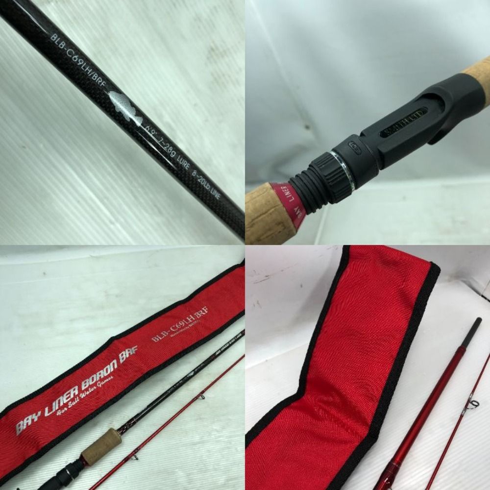 ΣΣSMITH 人気 スミス ルアーロッド 07ベイライナーボロン BLB-C69LH/BRF