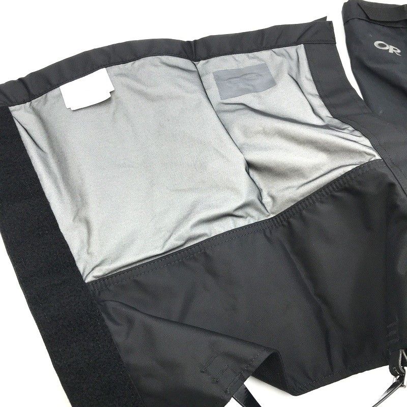 良質な OUTDOOR RESEARCH アウトドアリサーチ クロコゲイター F20 243118 Crocodile Gaiters Mサイズ ゴアテックス製 GORE-TEX 黒 登山 ハイキング TA2988