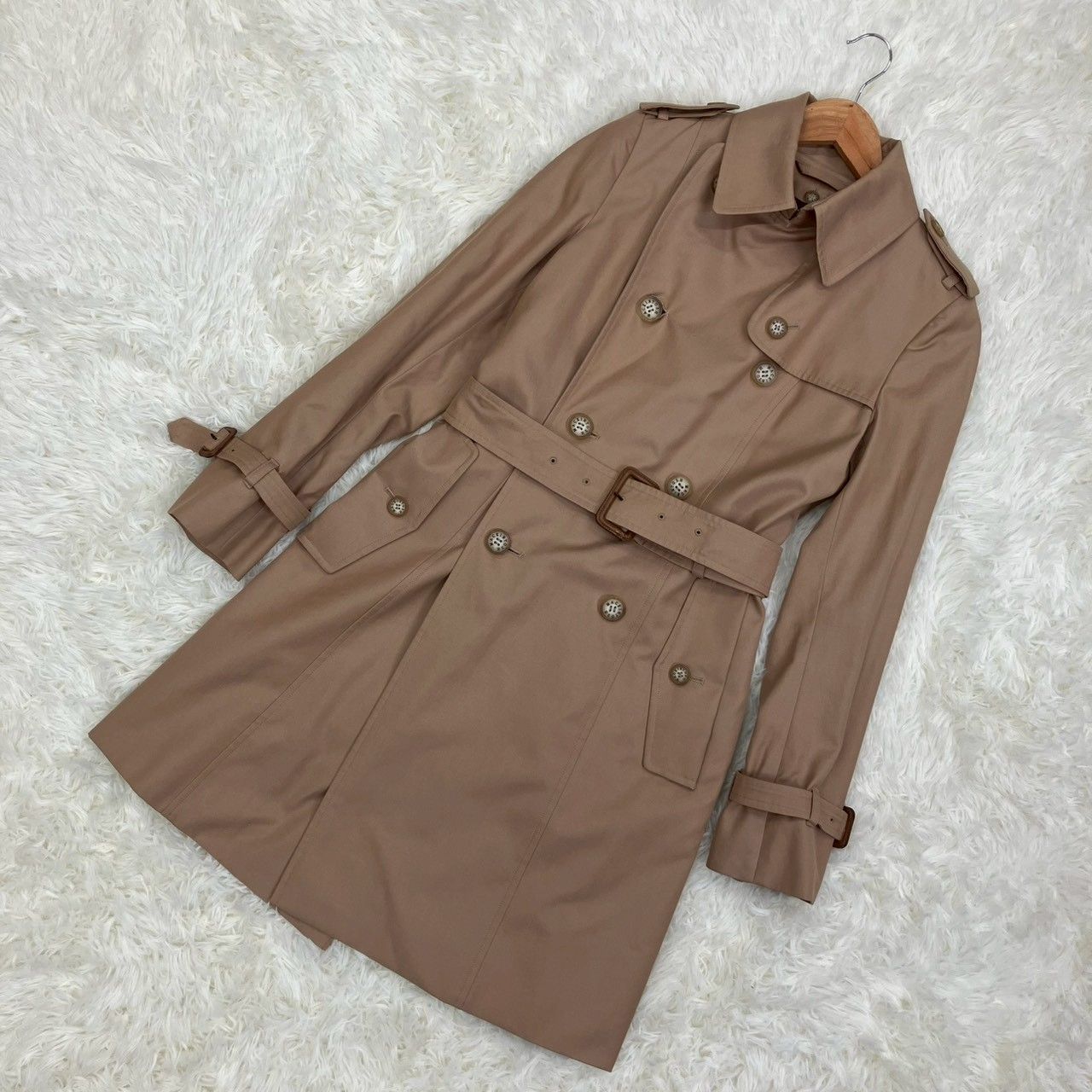 マッキントッシュロンドン トレンチコート ライナー付き ベルト付き