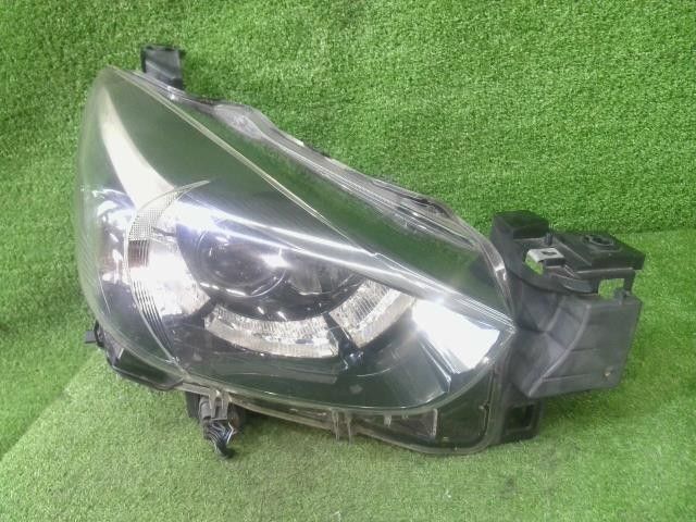 デミオ LDA-DJ5FS 右 ヘッドランプ ヘッドライト ASSY XDブラックレザーリミテッド S5-DPTS 46V D09L-51-031G