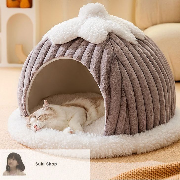 新品未使用　ペットハウス かぼちゃ型 M/Lサイズ 新しい未使用猫 犬 ベッド ペットベッド ふわふわ 暖か カボチャ