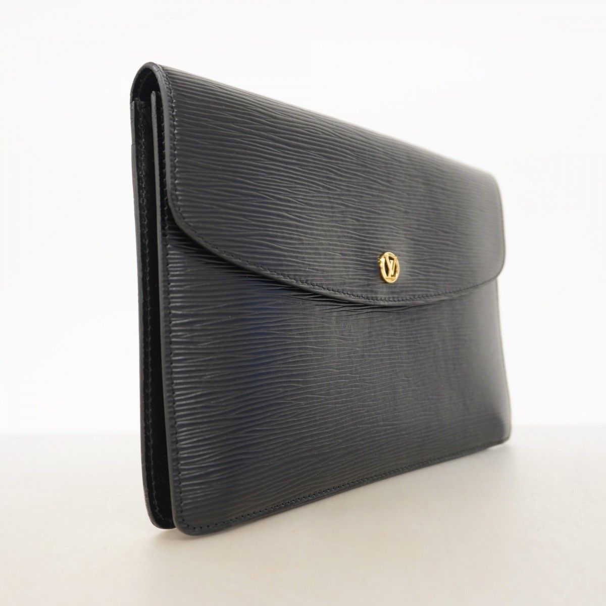 5id5094 ルイヴィトン クラッチバッグ エピ モンテーニュ27 M52652 ノワール レディース