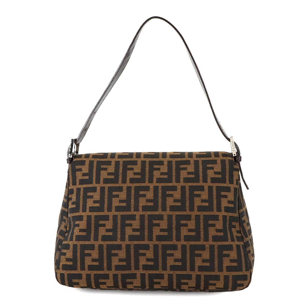 新品同様 フェンディ FENDI ズッカ柄 マンマバゲット ショルダー