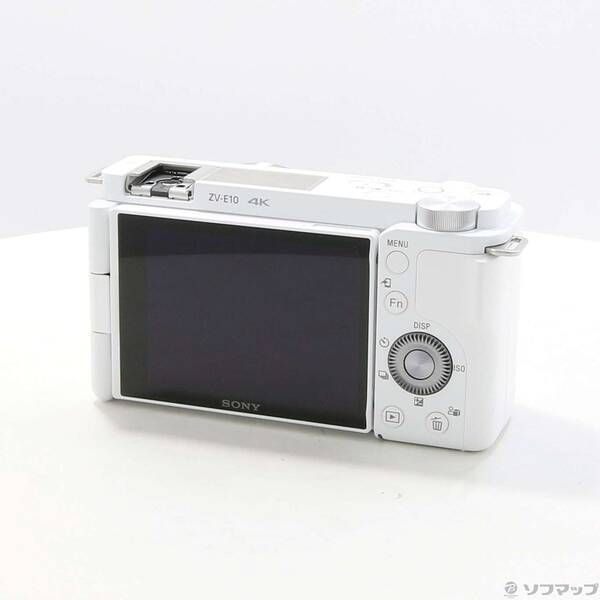 展示品〕 VLOGCAM ZV-E10 ボディ ホワイト【377】 - メルカリ