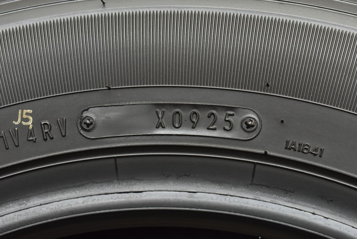 中古 未使用に近い 新車外し 2025年製 ダンロップ SP175L 155/80R14 88/86S LT 4本セット バリ溝 プロボックス サクシード ファミリアバン ライトトラック 新車外し 2025年製】ダンロップ SP175L 155/80R14 88/86S LT 4本セット