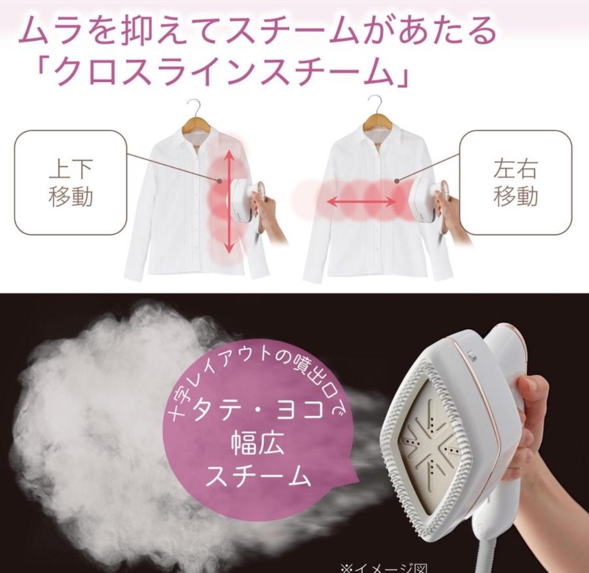 日立 CS-IRX3-W ホワイト 衣類スチーマー HITACHI(日立) 衣類スチーマー ホワイト CSI-RX3-W - メルカリ