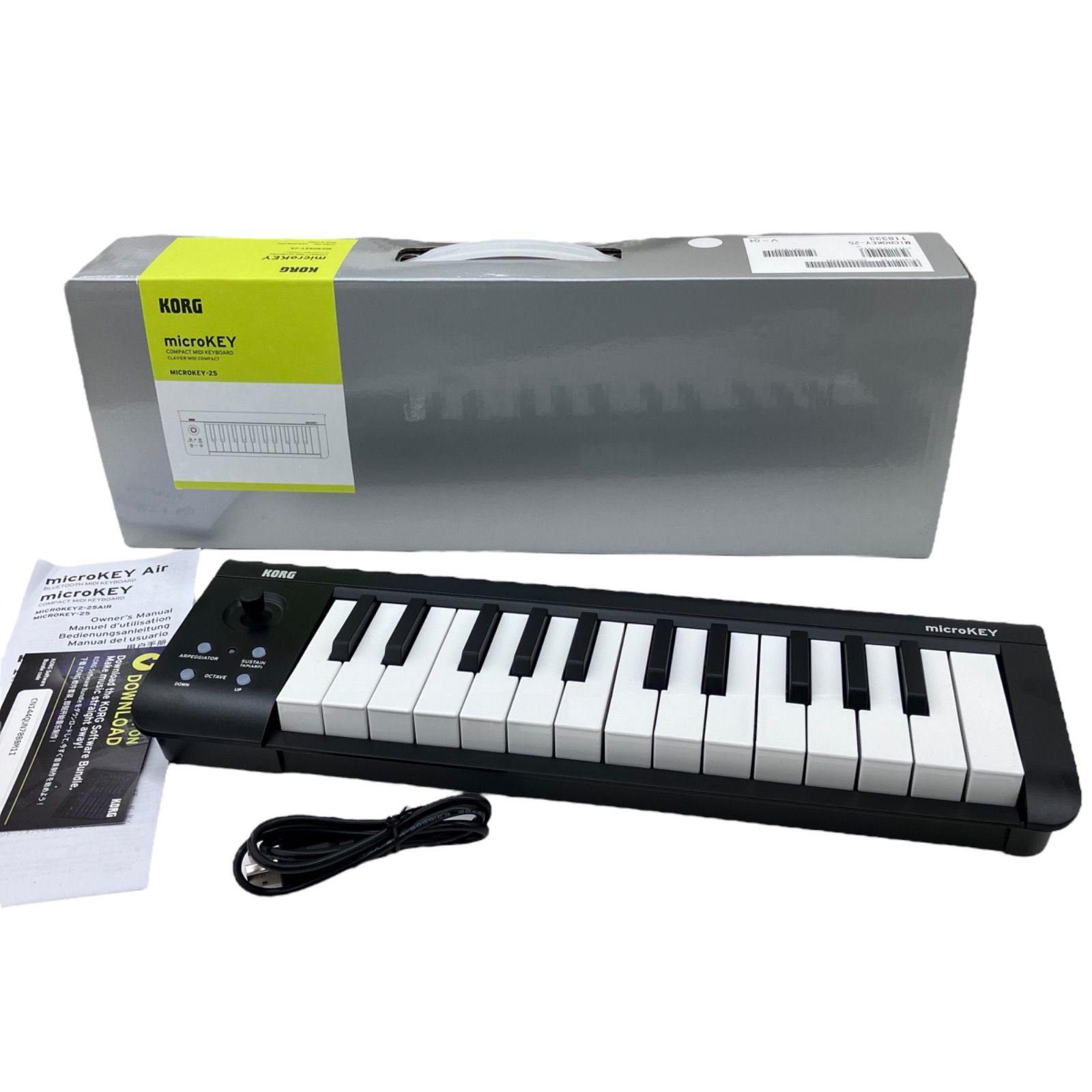 Amazon.co.jp: KORG (コルグ) MIDIキーボード MICROKEY2-25 AIR