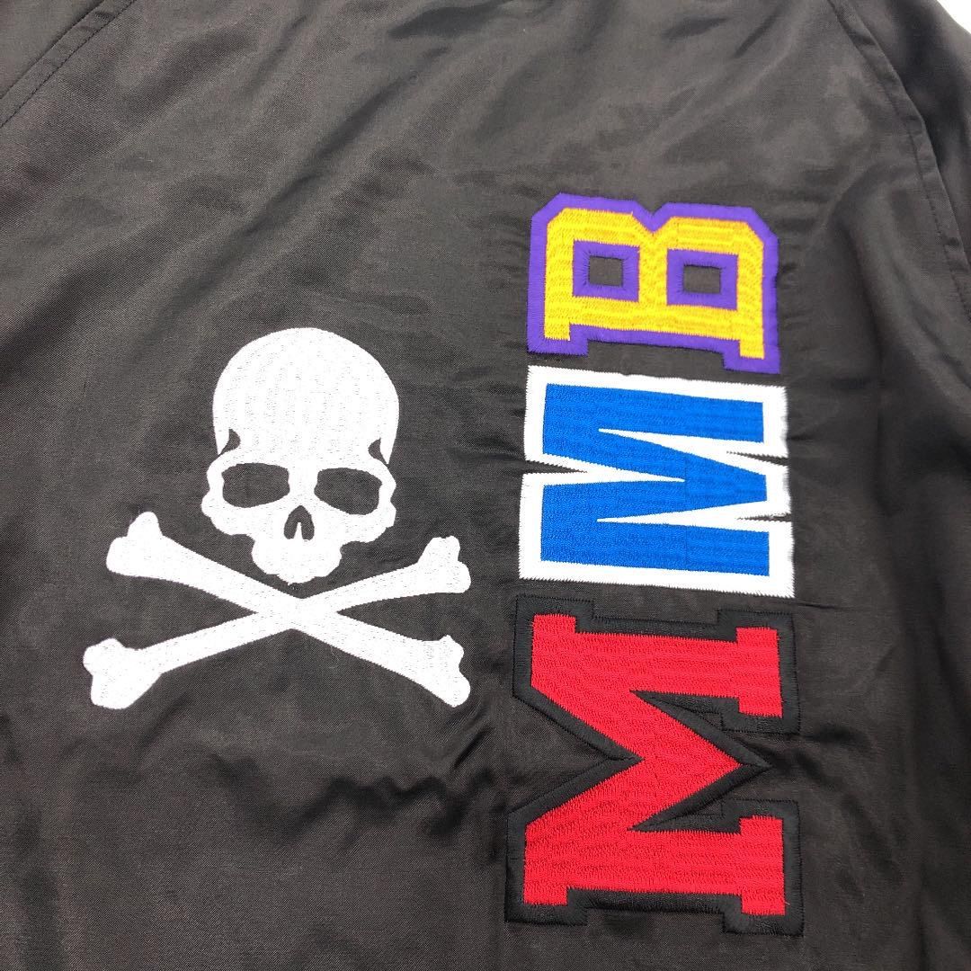 美品 エイプ×マスターマインド 20SS スカルシャーク刺繍スーベニア